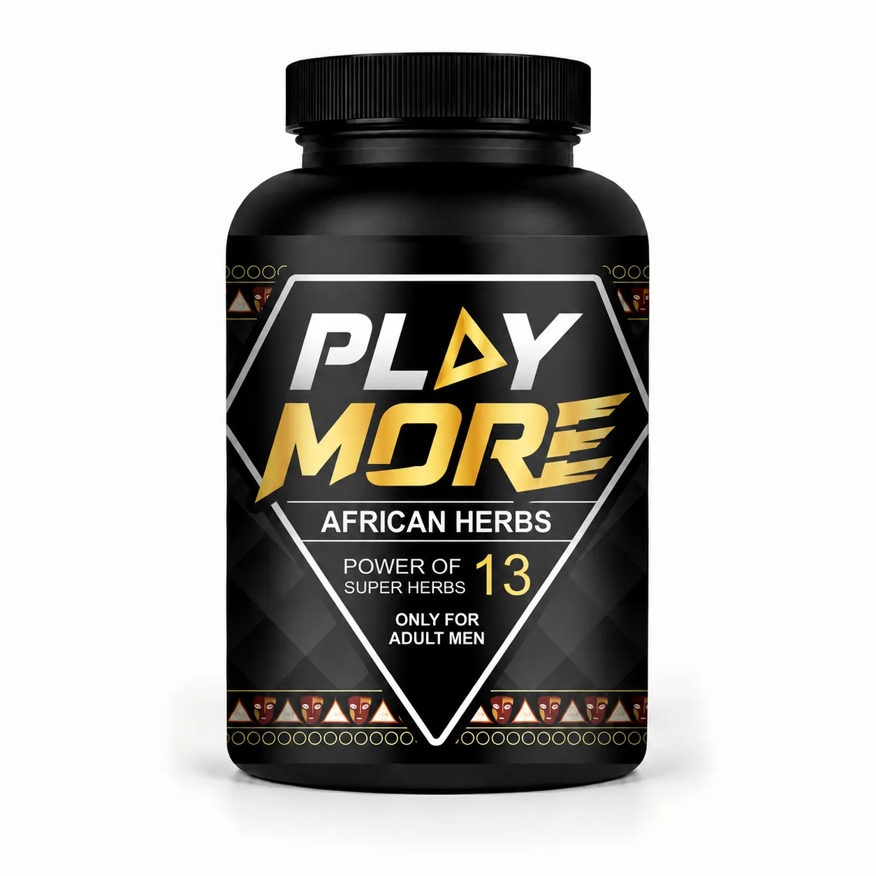 Play More African Herbs: Original Men's Health Supplements - Hindi
